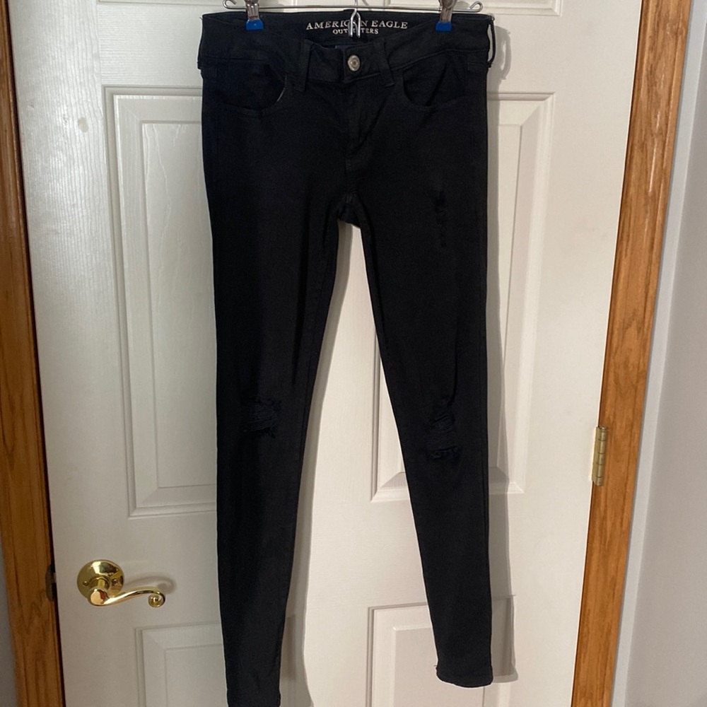 Black American Eagle Jeans in a long!